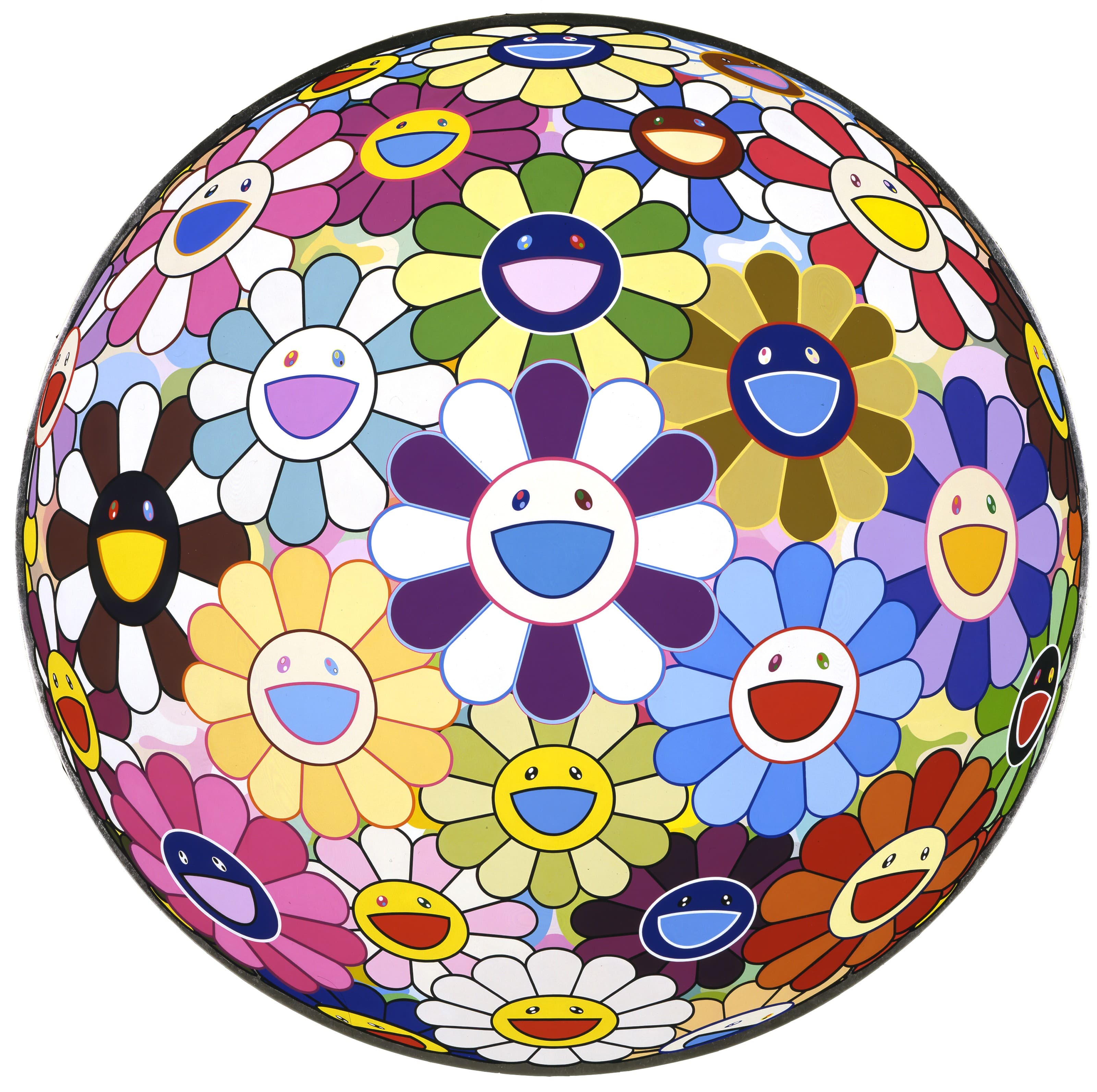 Flower Ball (3-D), Kindergarten by Takashi Murakami